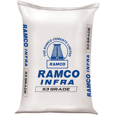 Ramco Infra 53 Grade Cement - Best cement dealer in Goa
